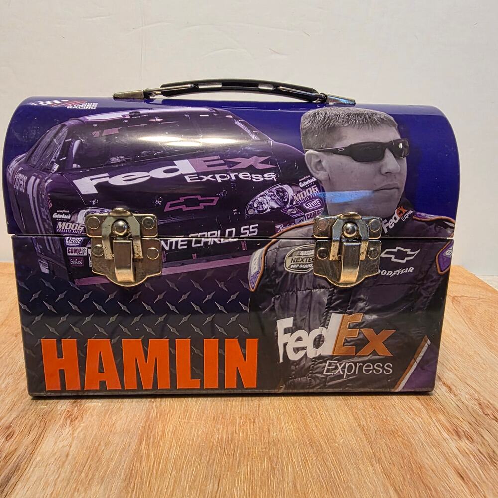 Denny Hamlin #11 Tin Lunch Box and Magnetic Card 2005-2024